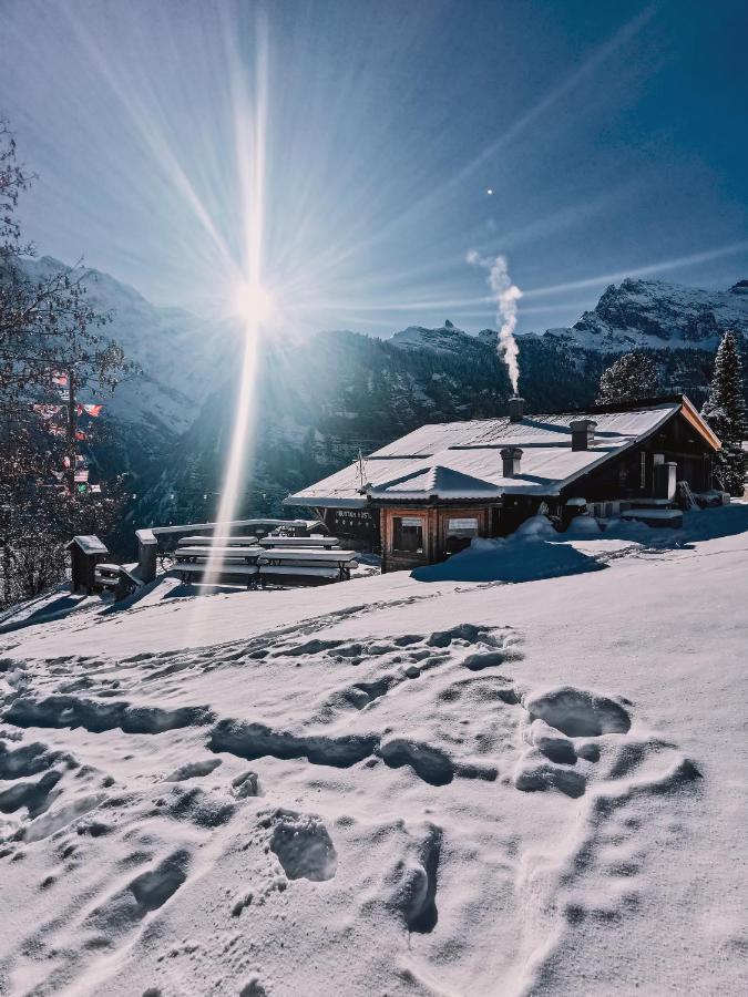 Mountain Hostel Gimmelwald Wengen Ngoại thất bức ảnh