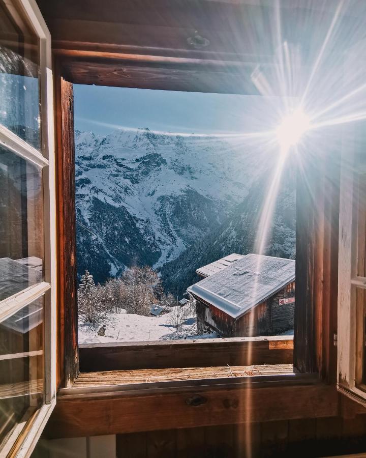 Mountain Hostel Gimmelwald Wengen Ngoại thất bức ảnh