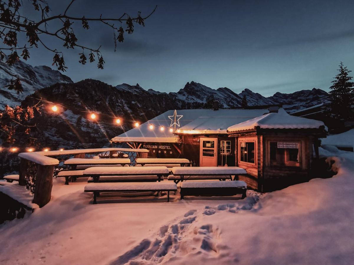 Mountain Hostel Gimmelwald Wengen Ngoại thất bức ảnh