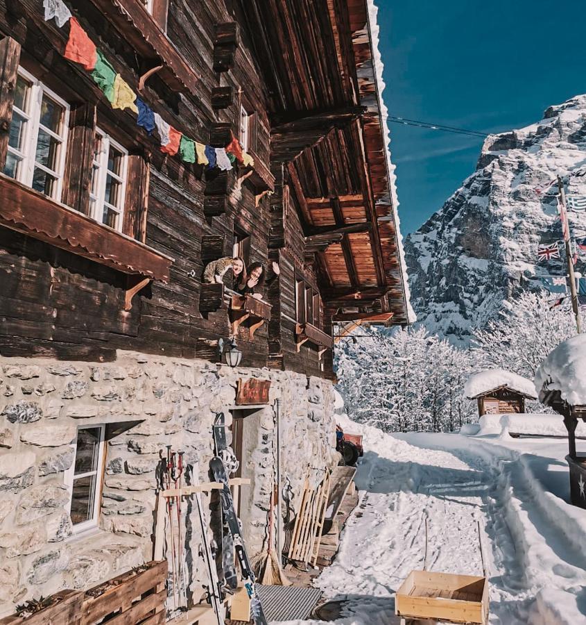 Mountain Hostel Gimmelwald Wengen Ngoại thất bức ảnh