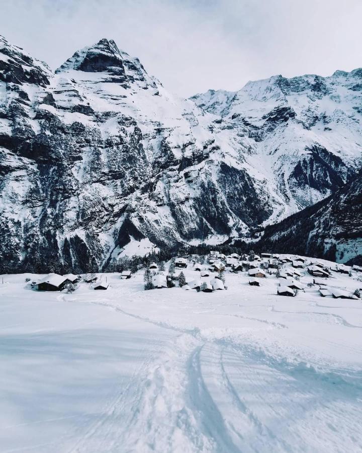 Mountain Hostel Gimmelwald Wengen Ngoại thất bức ảnh