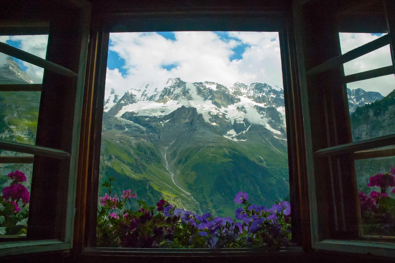 Mountain Hostel Gimmelwald Wengen Ngoại thất bức ảnh